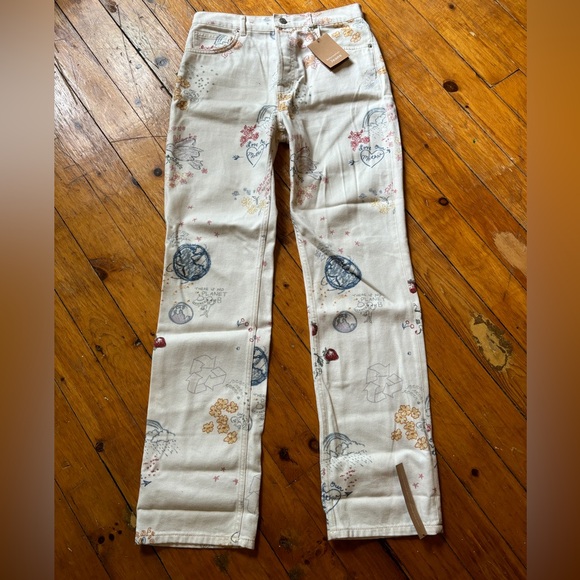 Reformation Cynthia doodle jeans NWT - Picture 1 of 6